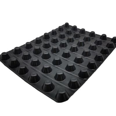 골프 코스 및 지붕 방수용 60mm 높이의 HDPE 덩굴 플라스틱 배수판