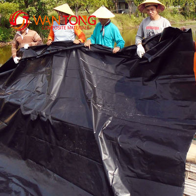 GB/ASTM GRI-GM13 표준 검은색 HDPE 지오임브란 수족관 라인어
