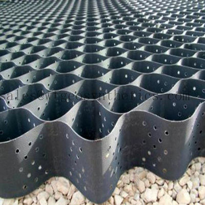 330mm-1000mm 용접 거리 경사 보호용 HDPE 지오 셀 꿀집 디자인