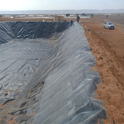 산업 디자인 스타일 지오 엠브란 1.5mm HDPE 지오 엠브란을 위한 매끄러운 덤 라인