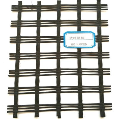 CE/ISO9001 승인 25-200kn/m 도로 건설 일 축성 양 축성 PVC 코팅 폴리에스터 지오그리드 망