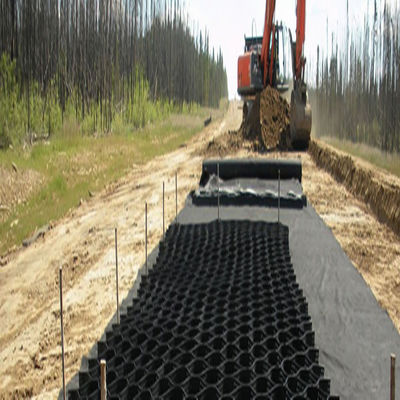 질감 부드러운 표면 100mm 높이의 HDPE 지오 셀