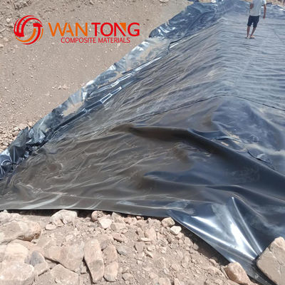 EPDM 지오 엠브레인 시트 0.5mm LLDPE HDPE 방수용 블루 펀드 라인