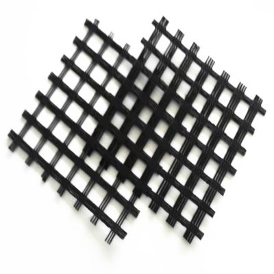 비아시얼 폴리에스터 지오그리드 80-80 PET 로드 베드 굳어질 수 있습니다 0.2mm-4mm 두께