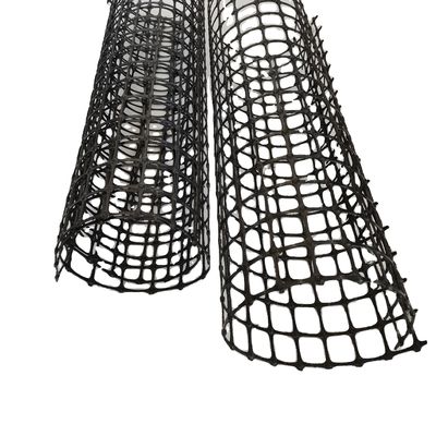 도로장 및 경사 보호용 직물 폴리에스터 지오 그리드 0.2mm-4mm 두께 ISO 표준