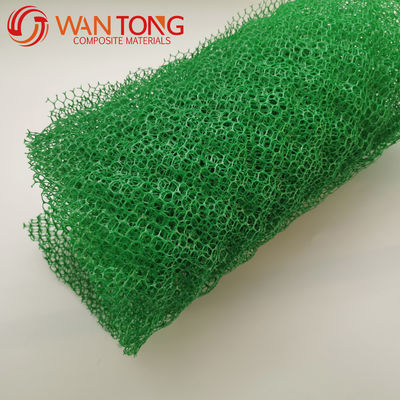 길이 정상 50m HDPE 3D 지오매트 녹색 흑색 경관 및 경사 보호