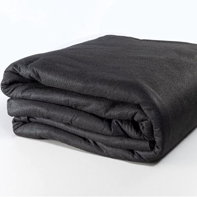 백색 직물 직물 직물 100% 폴리에스터 PET 스테이플 섬유 바늘 펀치 100g 200g 300g