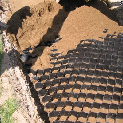 도로 건설 성능 향상을 위한 전통적인 디자인 HDPE 지오 셀