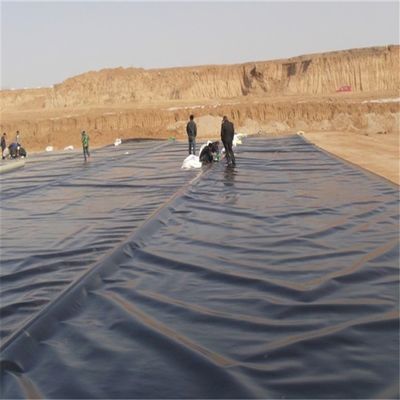 2m-8m 너비 농업 HDPE 지질막 고유연성을위한 생선 농장 연못 라인