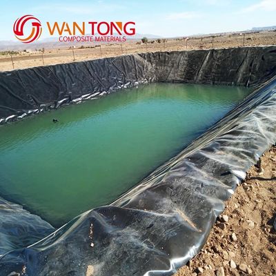 수저 및 수영장용 부드러운 1.5mm HDPE 지오 엠브라인 원료 HDPE LLDPE