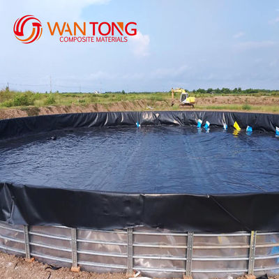 수저 및 수영장용 부드러운 1.5mm HDPE 지오 엠브라인 원료 HDPE LLDPE