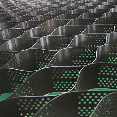 ASTM 표준 HDPE 지오셀 자갈 격자 50mm 높이고 질감 부드러운 표면
