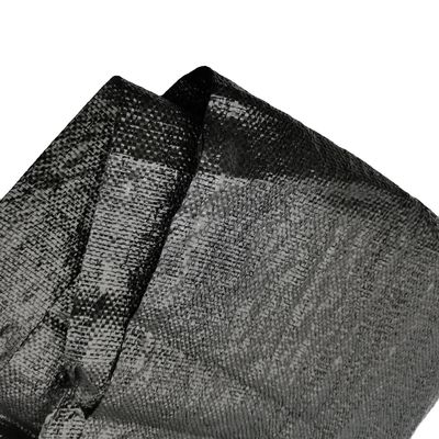 맞춤형 길이 130GSM 170GSM 검정 PP 직물 지오텍스틸 CE 인증