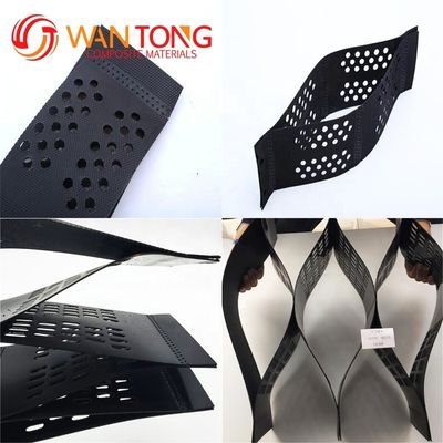 흰색 매끄러운 표면 HDPE 지오 셀