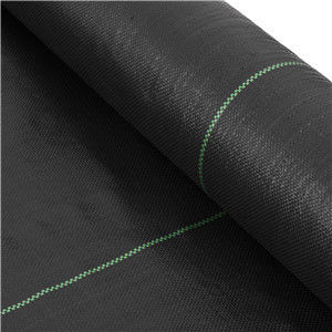 맞춤형 길이 130GSM 170GSM 검정 PP 직물 지오텍스틸 CE 인증