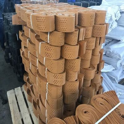 원통 100mm HDPE 텍스처 뚫린 지오셀 자갈 그리드 포장자 전통 디자인