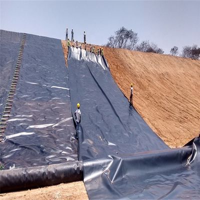 쓰레기 매립장 및 물고기 연못에 맞춤형 너비 HDPE 지오 엠브랜 환경 친화적