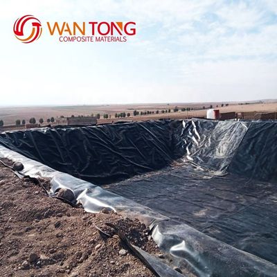 쓰레기 매립장 및 물고기 연못에 맞춤형 너비 HDPE 지오 엠브랜 환경 친화적