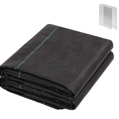 도보 건설 CE 인증과 함께 100g/sqm 경관 천 잡초 장벽
