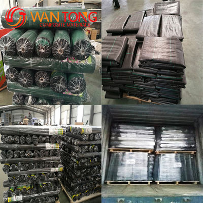 도보 건설 CE 인증과 함께 100g/sqm 경관 천 잡초 장벽
