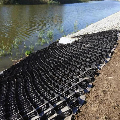 노르웨이 HDPE 지오셀 장벽 50mm-250mm 높이 CE ISO14001 ISO9001 인증