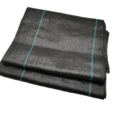 높은 견고성 130g/sqm PP 풍경 천재 잡초 장벽을 위한 직물 지오텍스틸