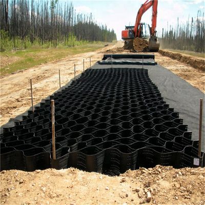 도로 철도 건설 지오 셀 텍스처 뚫린 플라스틱 HDPE 75mm/100mm/150mm