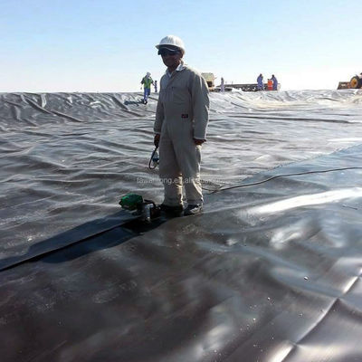반 침투 덤 라인어 쌍면  텍스처 HDPE 지오 엠브라인 두께 2.0mm