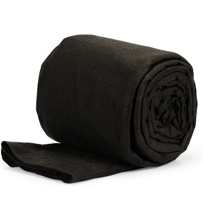 폴리에스터 직물 직물 250gm 바늘 찌른 직물 긴 섬유 짧은 섬유 400g