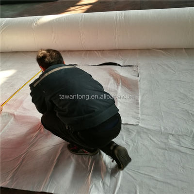 회색 폴리에스테르 폴리프로필렌 바늘 뚫고 100gm 1000gm에 비조직 지오텍스틸