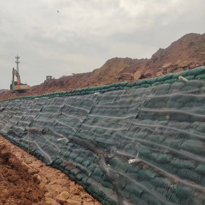 PP 폴리프로필렌 HDPE 단축성 성능을 위한 50m 플라스틱 지오그리드