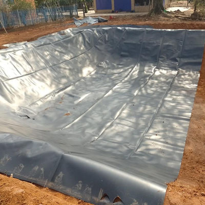 케냐 덤 생선 연못 프로젝트 GB/ASTM GRI-GM13 표준과 함께 500 미크론 HDPE 지오 엠브라인