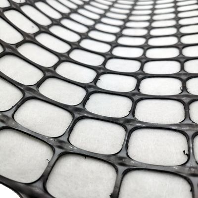 CE/ISO9001 인증 합성 지오그리드 PP 양축 지오그리드 도로 건설 필터레이션
