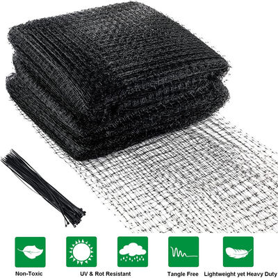 8-100GSM 검은색 PP 플라스틱 스트레치 조류 방지 망 치킨 팜 울타리 및 사슴 망