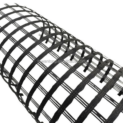 높은 견고성 PVC 코팅 폴리에스터 지오그리드