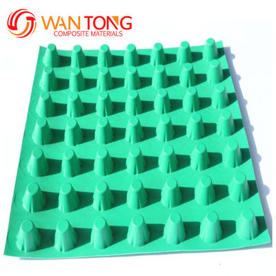 CE/ISO/ISO14001 인증을 받은 지오텍스틸 HDPE 덩굴 복합판의 호텔 배수판