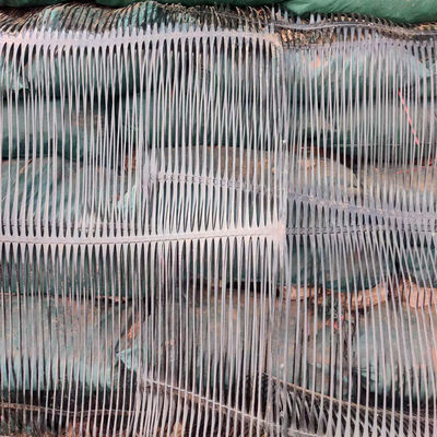 50m 길이 HDPE/PP 단축 플라스틱 지오그리드