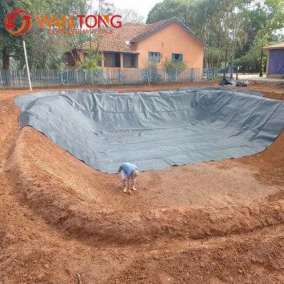 생선 농장 연못 라인어 지오 엠브라인 흑백 HDPE