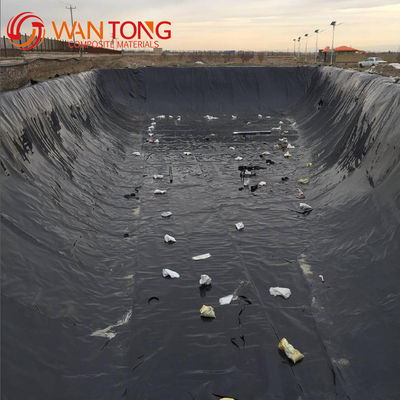 생선 농장 연못 라인어 지오 엠브라인 흑백 HDPE