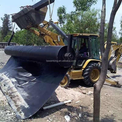 검은색 1mm HDPE 지질막 현대 디자인 스타일의 생선 농장 연못 라이너