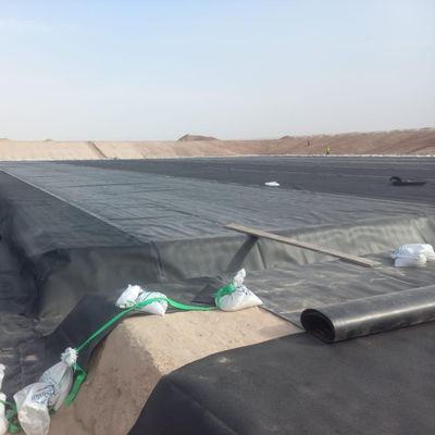 1mm HDPE 지오 멘브라인 호수 라인어 광업용 지오 멘브라나 100% 처녀 HDPE LLDPE로 만든