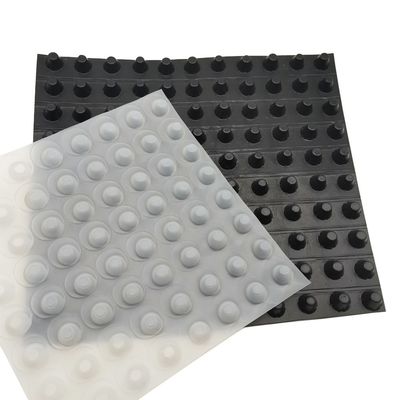 8mm 높이의 HDPE PP 직무가 아닌 복합 덩어리 배수판 / 배수판