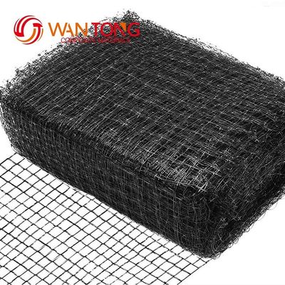 7 * 100ft PP 물질 외출 된  Mesh 반 Mole Netting 검은 플라스틱 네트워크 농업용