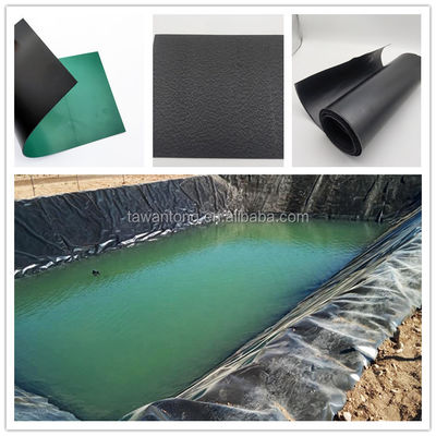 중국 디자인 스타일 2mm 검은 HDPE 지오 엠브라인 CE 인증 및 ISO
