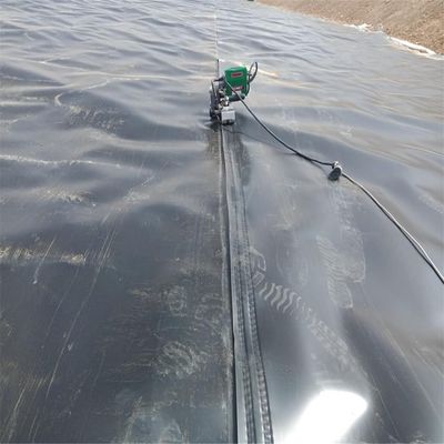 검은색 HDPE 지오 멘브라인 라인어 1mm 농업 연못 방수 0.5mm 0.75mm 1.5mm