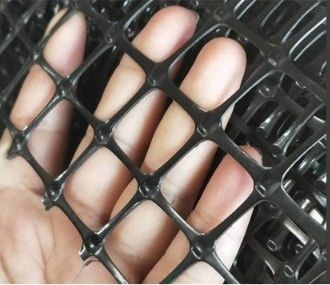 25.4*25.4mm Mesh 크기 고강도 양축 PP 플라스틱 지오그리드 토양 강화