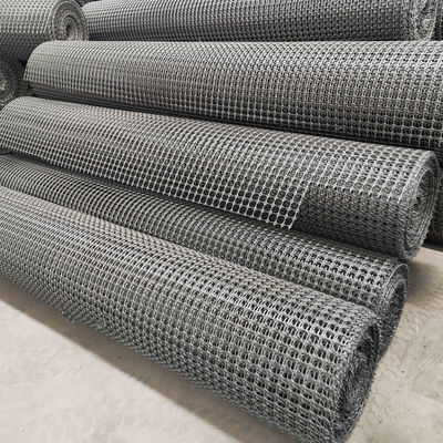 PP 비아시얼 지오그리드 (PP Biaxial Geogrid) 로 하층 안정화 매시 크기 35mm*35mm 및 60mm*60mm