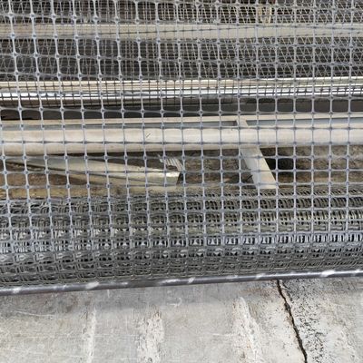 PP 비아시얼 지오그리드 (PP Biaxial Geogrid) 로 하층 안정화 매시 크기 35mm*35mm 및 60mm*60mm